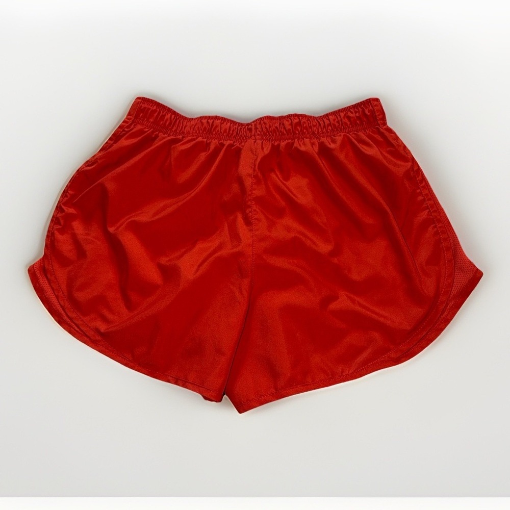 Nike Womens Dri-FIT Mid-Rise 3" Lined Shorts Size Medium Rust Color - Picture 4 of 4